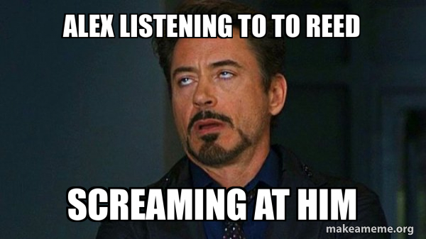 Tony Stark Eye Roll meme