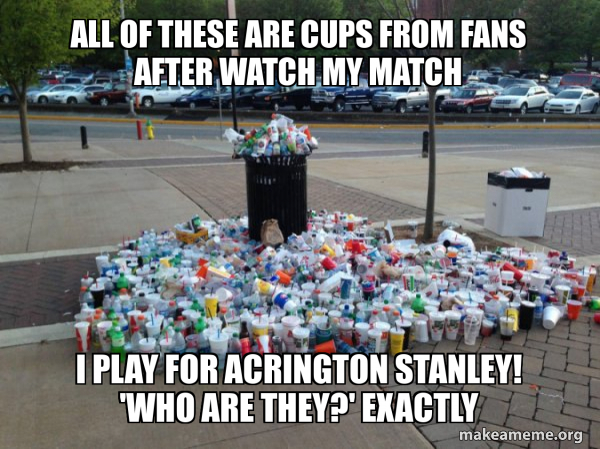 Canadian Football Fans meme meme