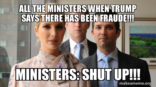 The Trump Kids Eric, Donald Jr and Ivanka meme