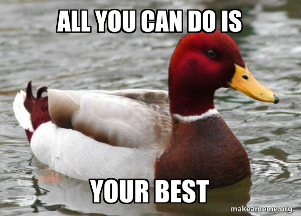 Malicious Advice Mallard meme