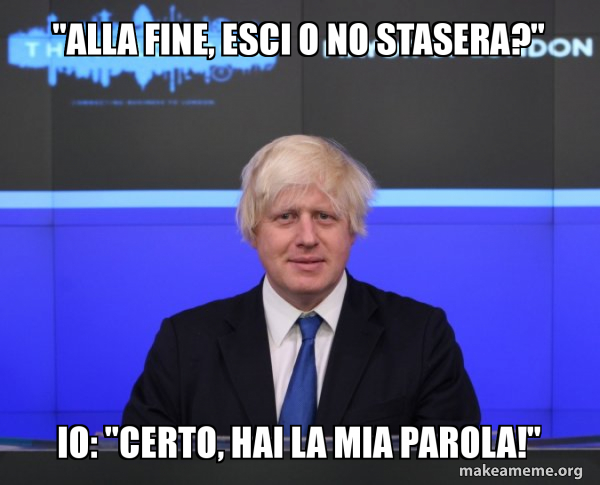 Boris Johnson  Brexit meme