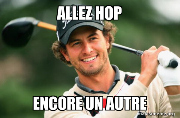 Adam Scott Golfer meme