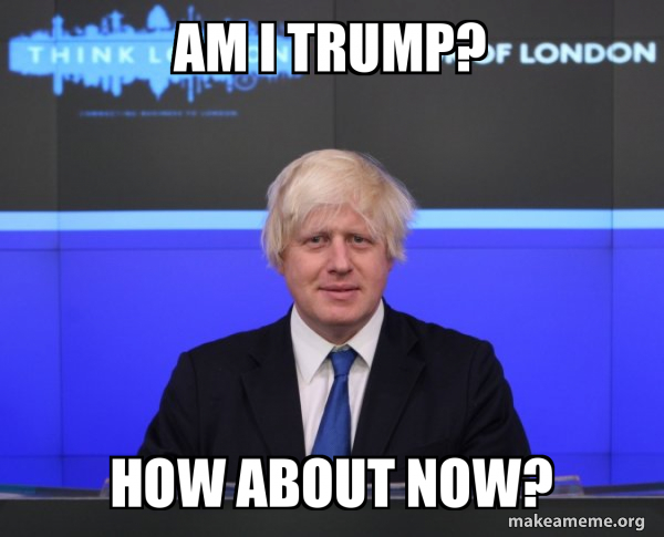 Boris Johnson  Brexit meme