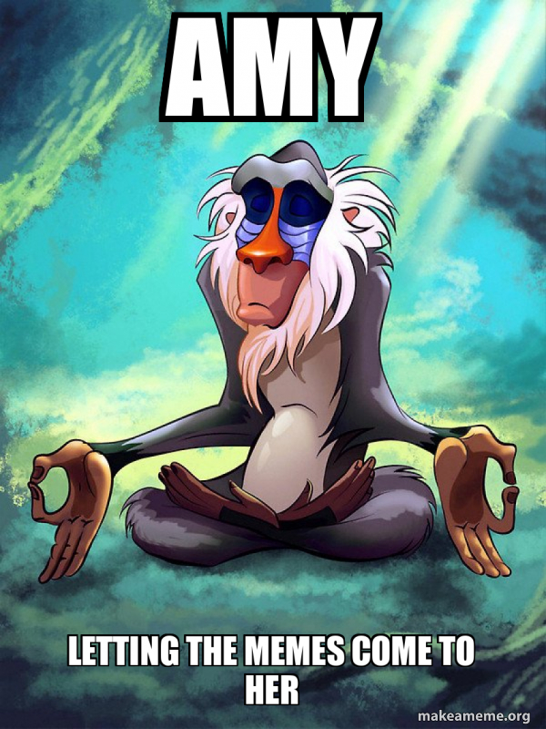 Rafiki Meditating - Lion King meme