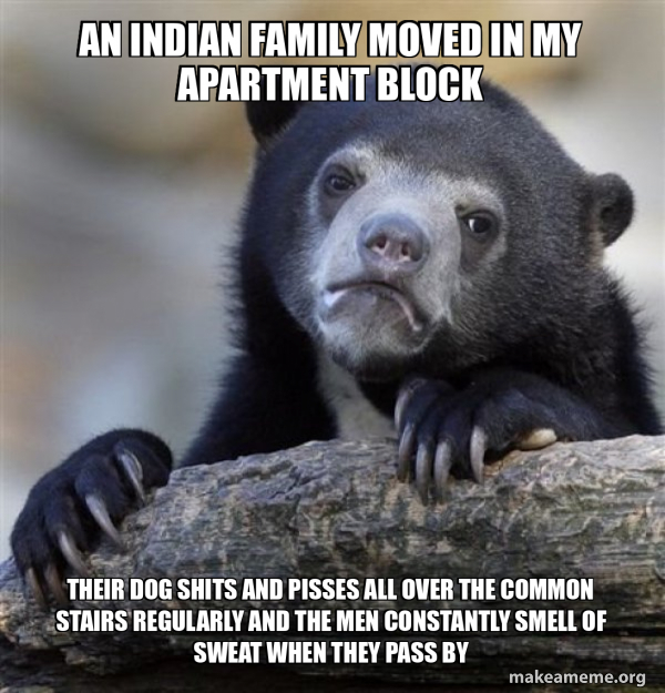 Confession Bear meme