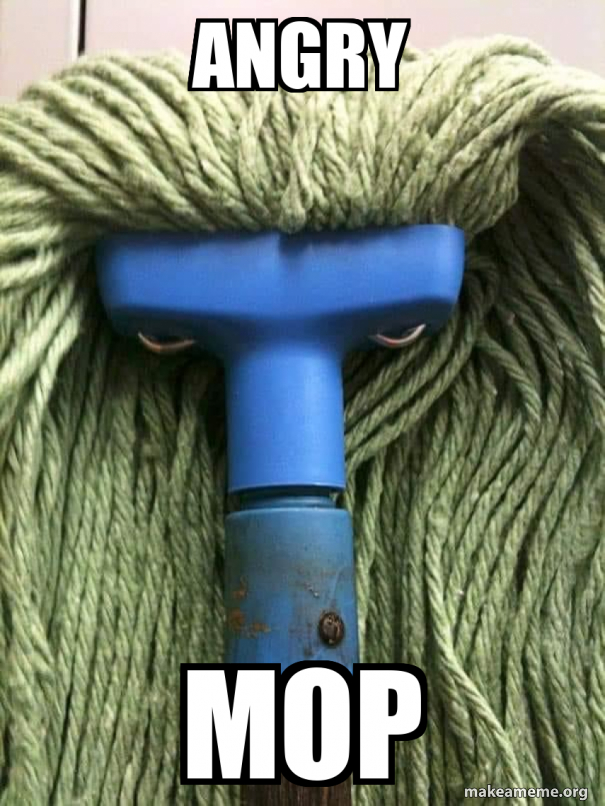 Angry Mop Meme Generator