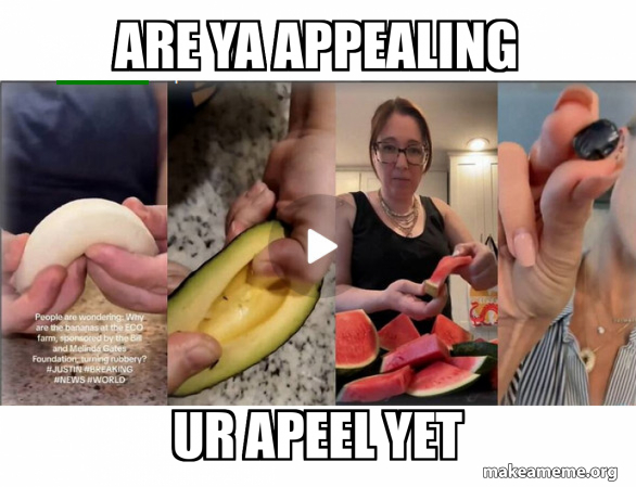 are ya appealing ur APEEL YET Meme Generator