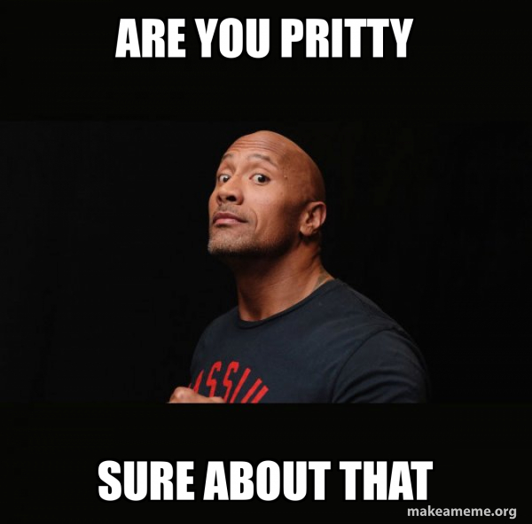 Dwayne Johnson (The Rock) meme