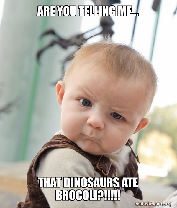 Skeptical Baby meme