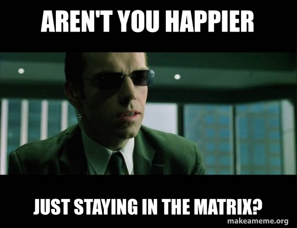 Agent Smith from the Matrix meme