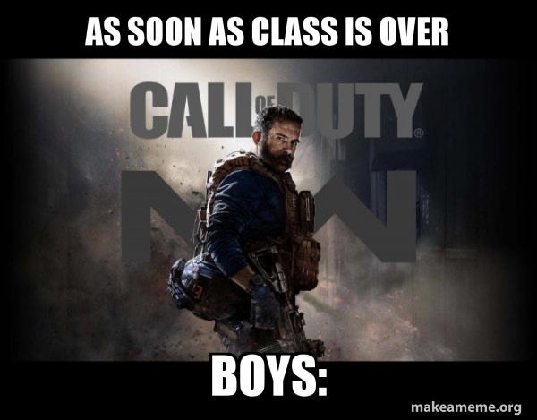 Call of Duty (COD) - Modern Warfare meme