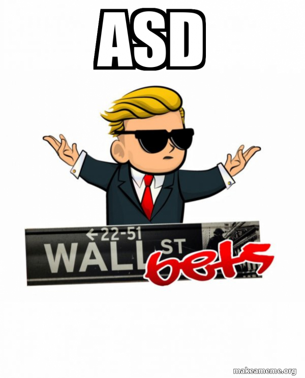 Wall Street Bets ( WallStreetBets ) Logo meme