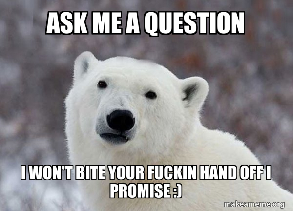 Popular Opinion Polar Bear meme