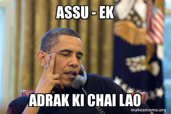 Obama Ordering a Pizza (on the phone) meme