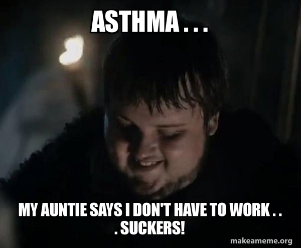 Samwell Tarly Meme meme