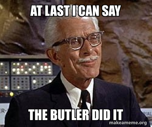 At last I can say the butler did it - Cyclone Alfred Meme Generator