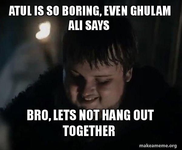 Samwell Tarly Meme | 13 Perfect ‘GoT’ Memes About Sam In The Library ...