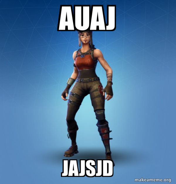 Renegade Raider Fortnite Skin meme