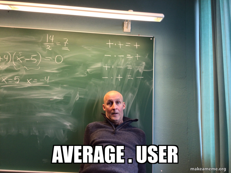 Average . User Meme Generator