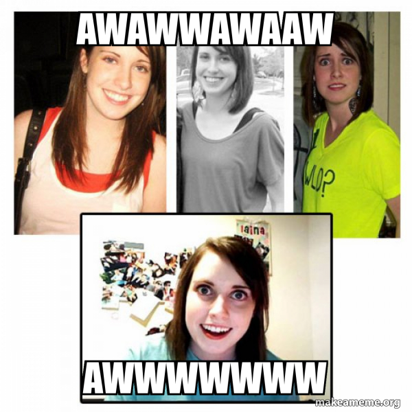 OAG's Overly Attached GirlFriend's meme