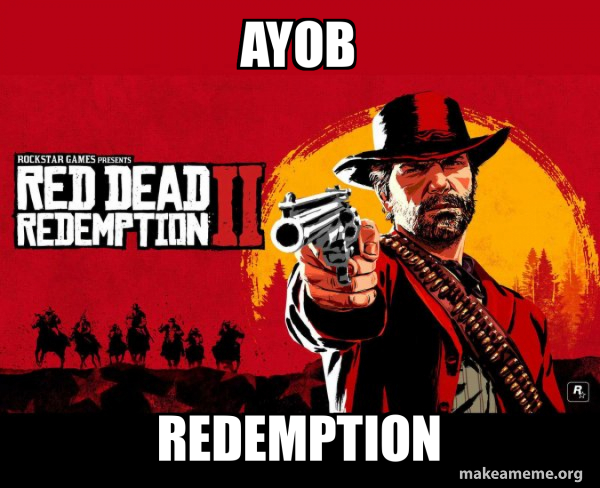 Red Dead Redemption Two ( RDR2 ) meme