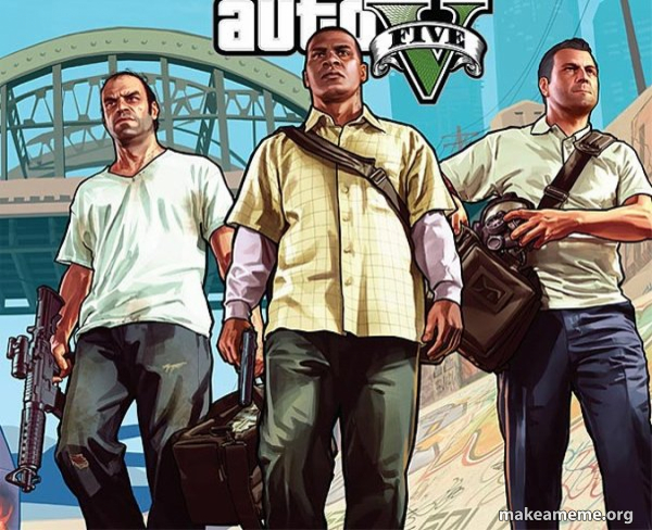 Grand Theft Auto 5 (V) meme