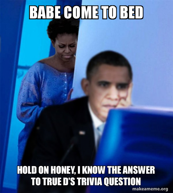 Redditor Obama's Wife meme