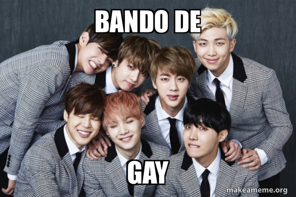 K-Pop Band BTS (Bangtan Boys) meme