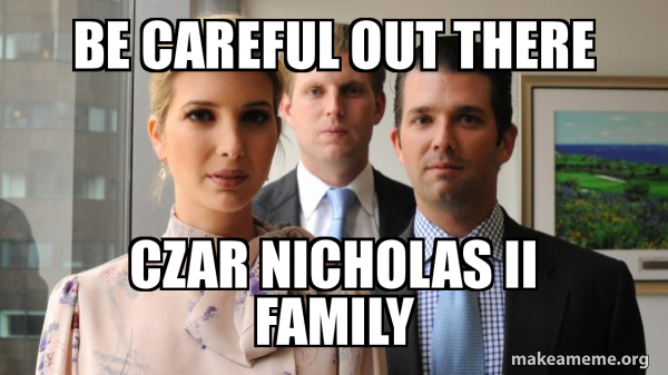 The Trump Kids Eric, Donald Jr and Ivanka meme