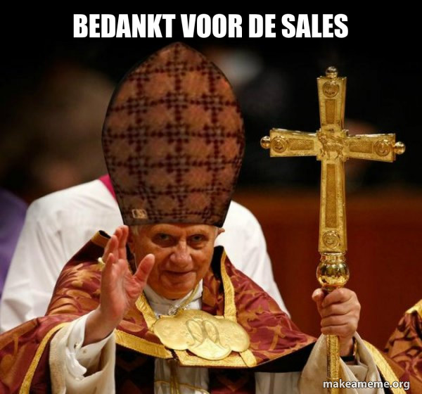 Scumbag Pope meme