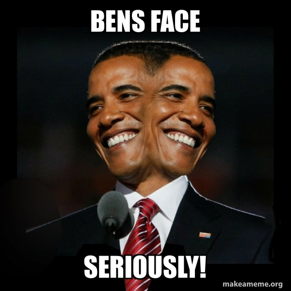 Two Faced Obama meme