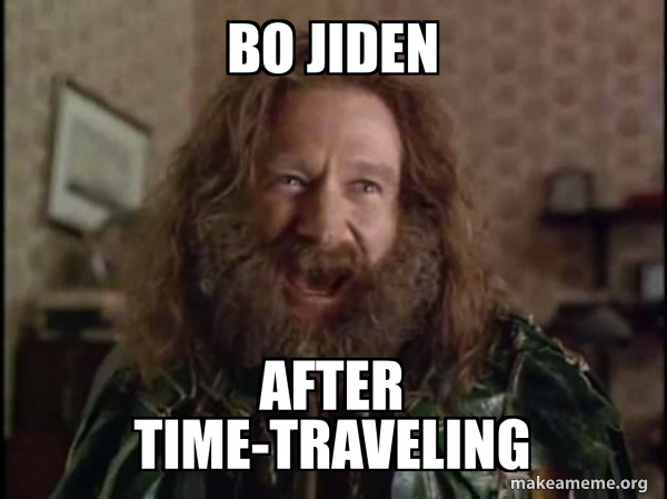 Robin Williams - What year is it? Jumanji meme