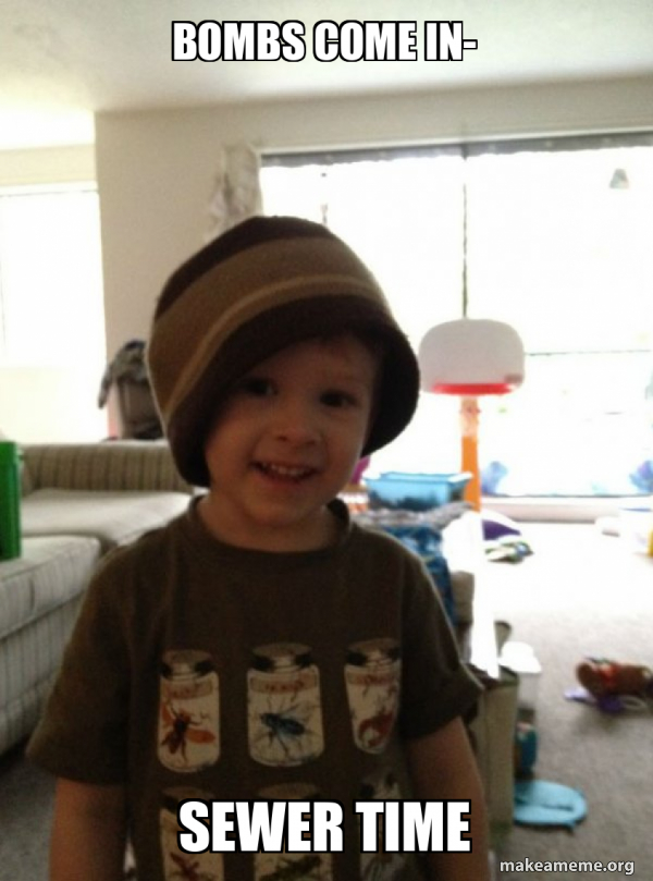 Scumbag Toddler meme