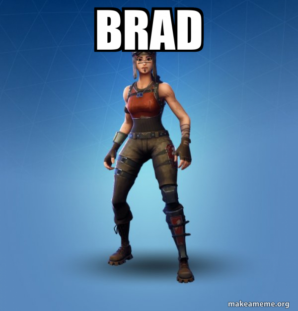 Renegade Raider Fortnite Skin meme