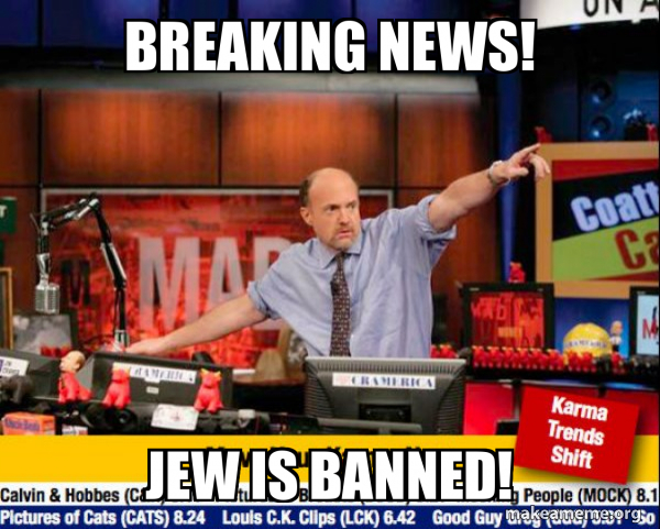 Mad Karma with Jim Cramer meme