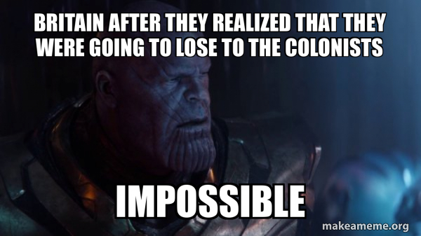 Thanos - Impossible meme