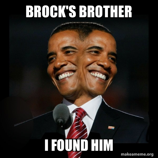 Two Faced Obama meme