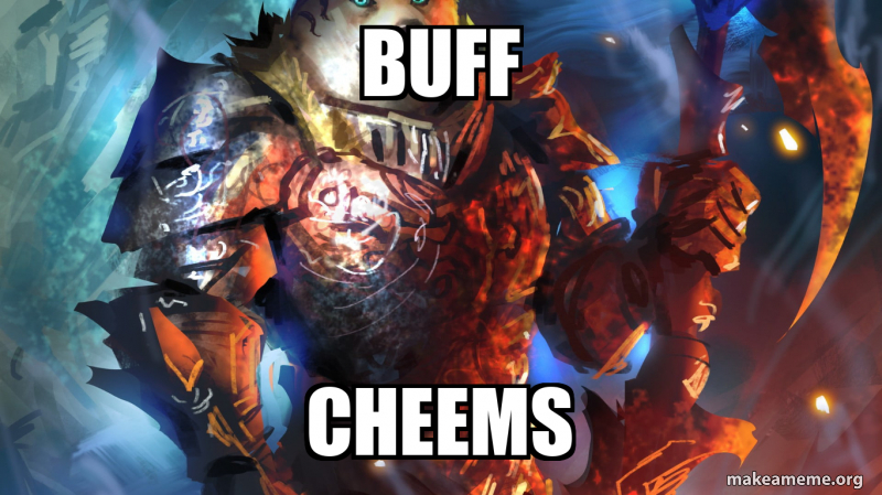 Buff cheems - cheems Meme Generator