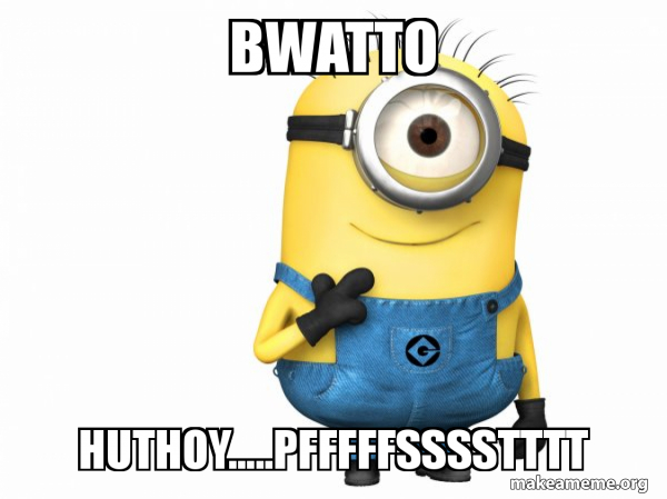 Thoughtful Minion meme
