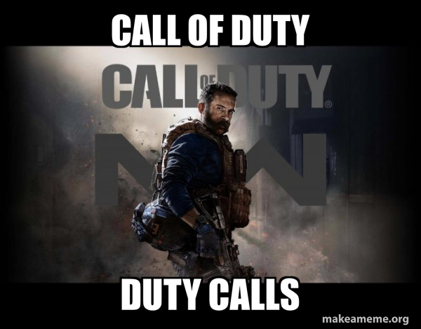 Call of Duty (COD) - Modern Warfare meme