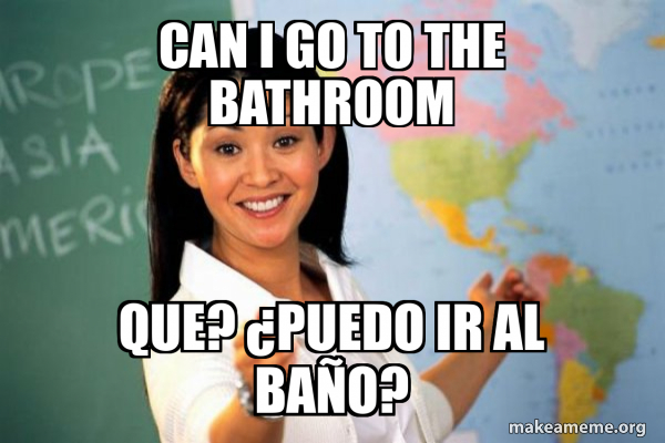 Unhelpful High School Teacher meme