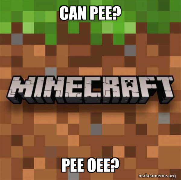 Minecraft meme