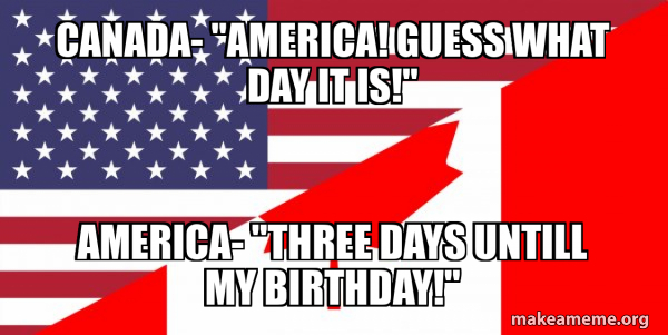 USA vs Canada meme