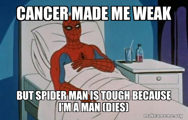 Spiderman Cancer meme