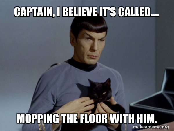 Spock and Cat Meme meme