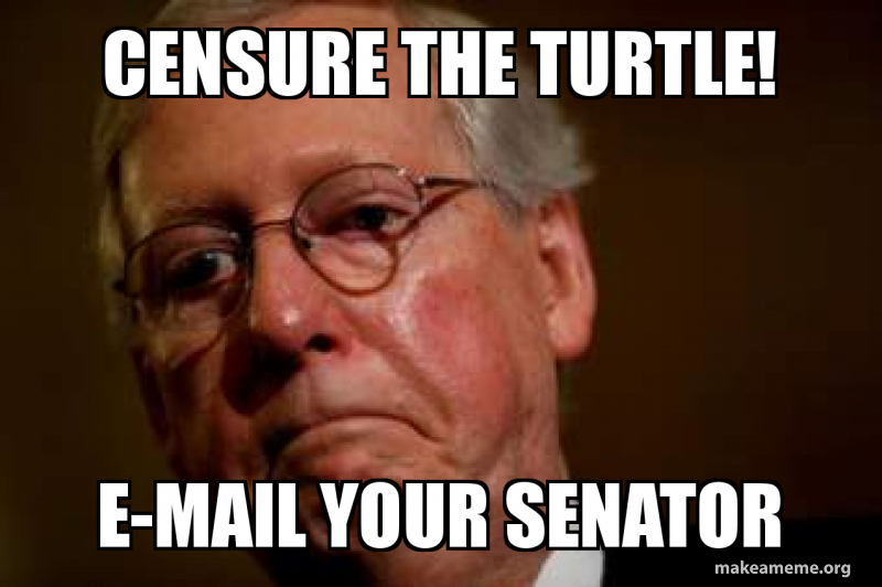 Image result for mcconnell turtle meme