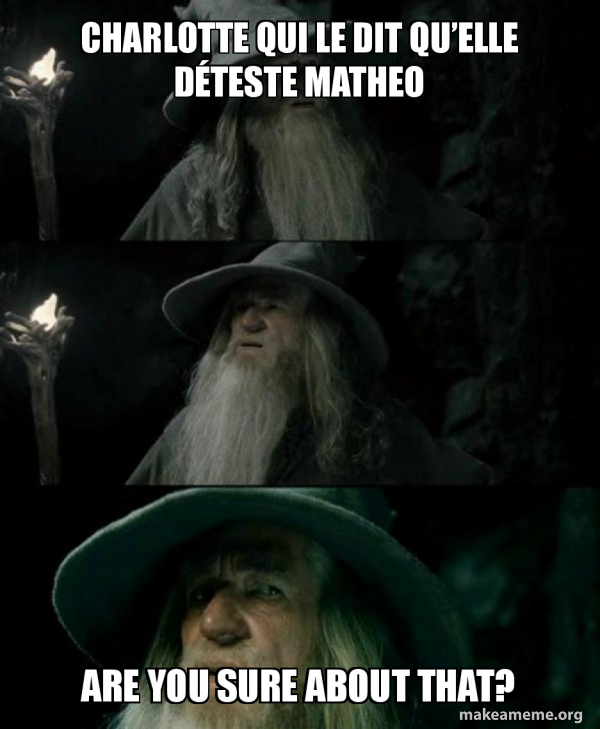 Confused Gandalf meme