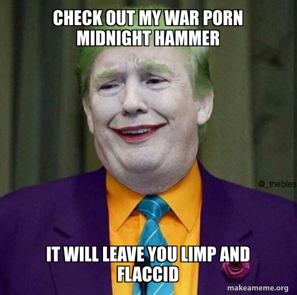 Donald Trump - The Joker meme