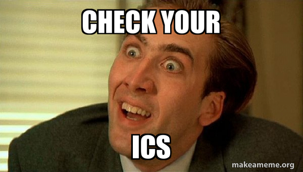 Compounding Check Meme Check your ICs - Sarcastic Nicholas Cage Meme Generator
