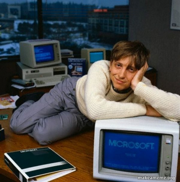 Sexy Bill Gates meme